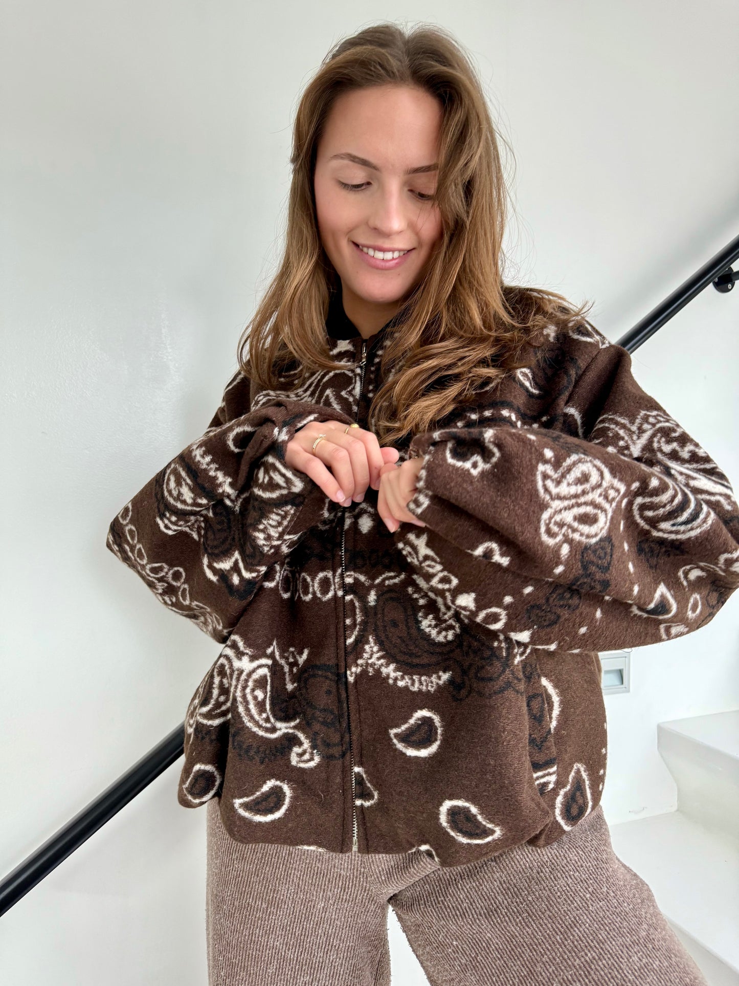 Veste Bomber Giulo _ TU Marron