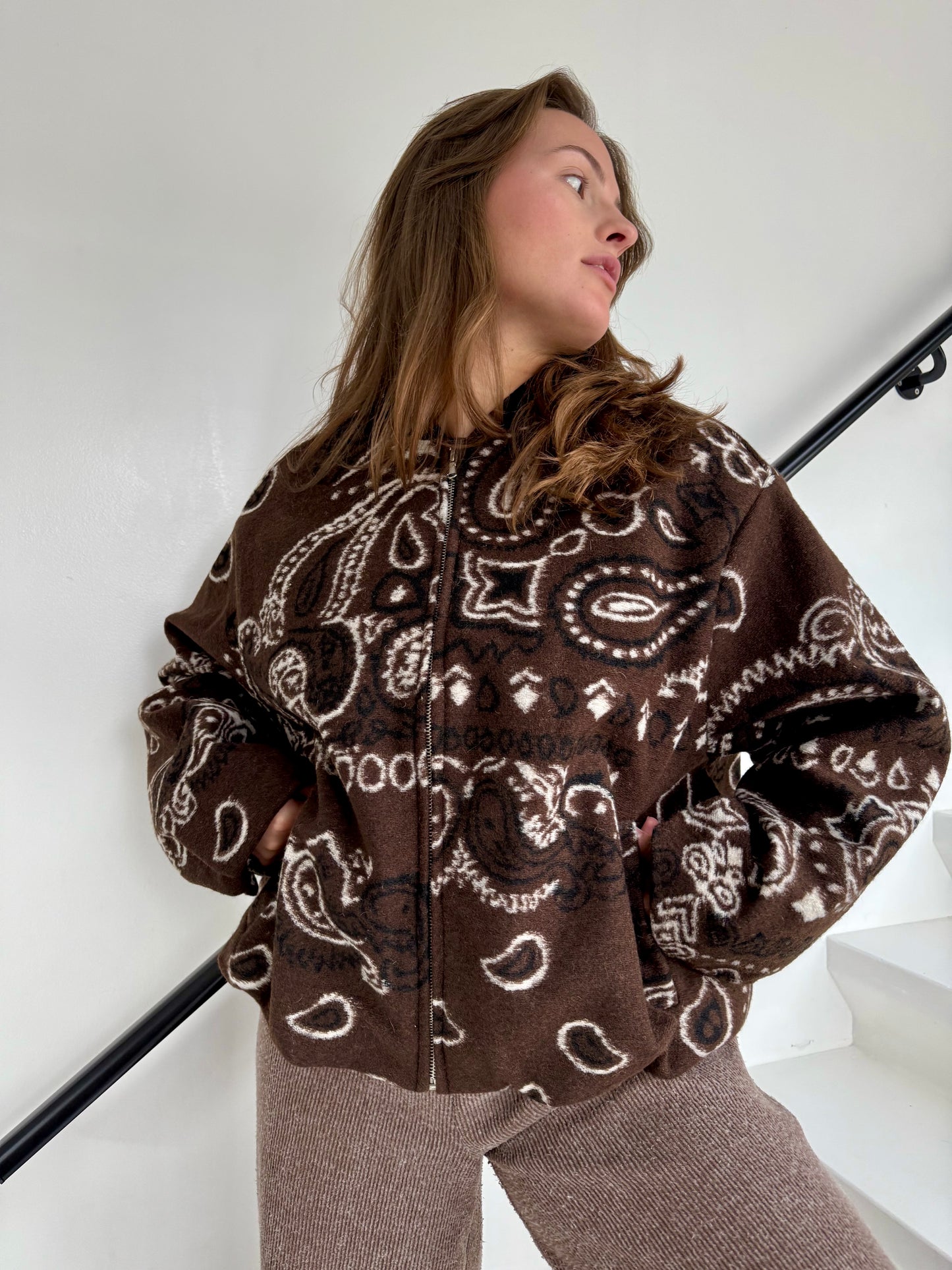 Veste Bomber Giulo _ TU Marron