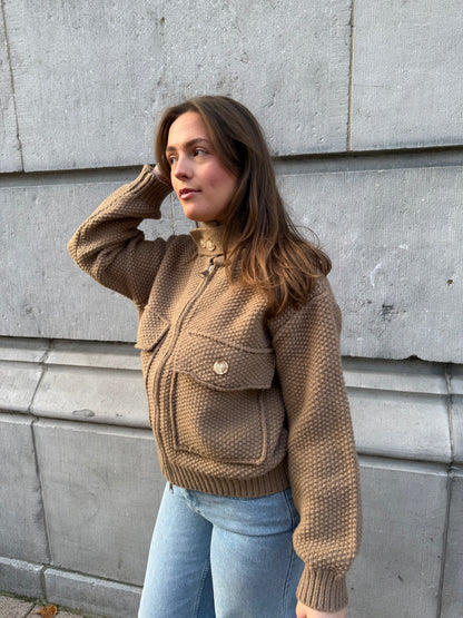 Gilet Siméo T.U Taupe