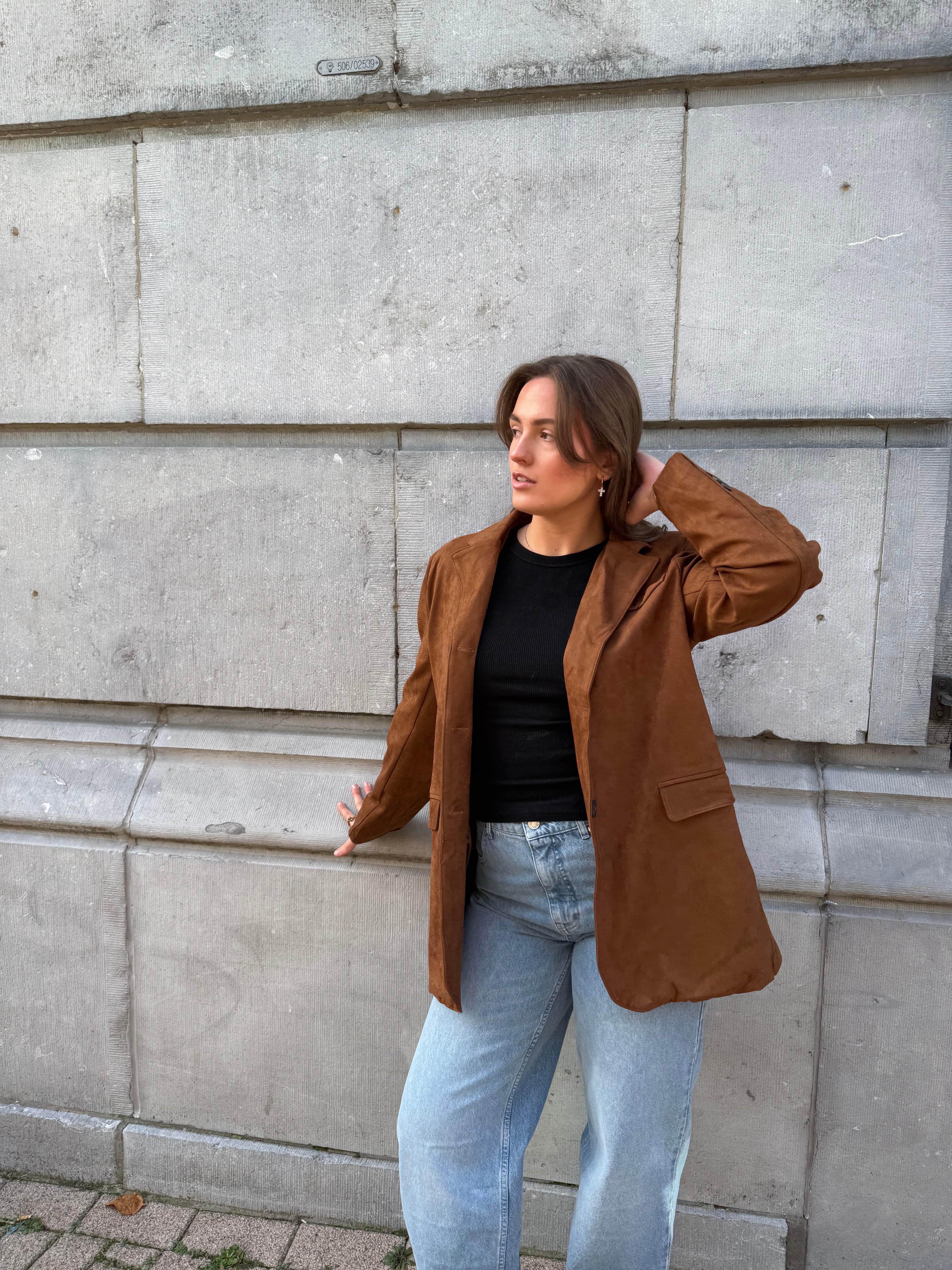 Blazer Suedine Kassi