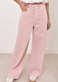Atal - pantalon denim rose - mode femme Kefi Concept Store