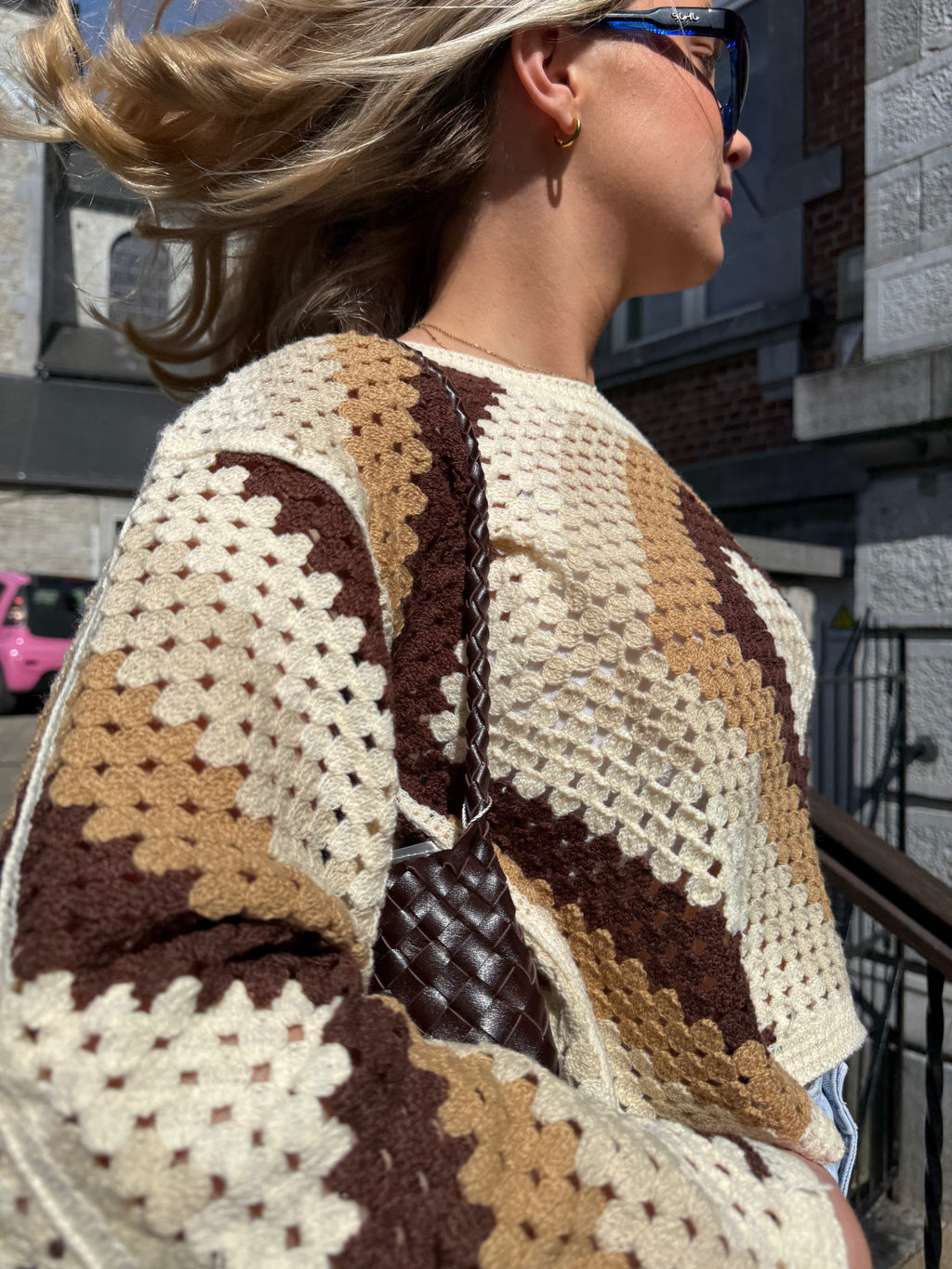 Rosy top crochet