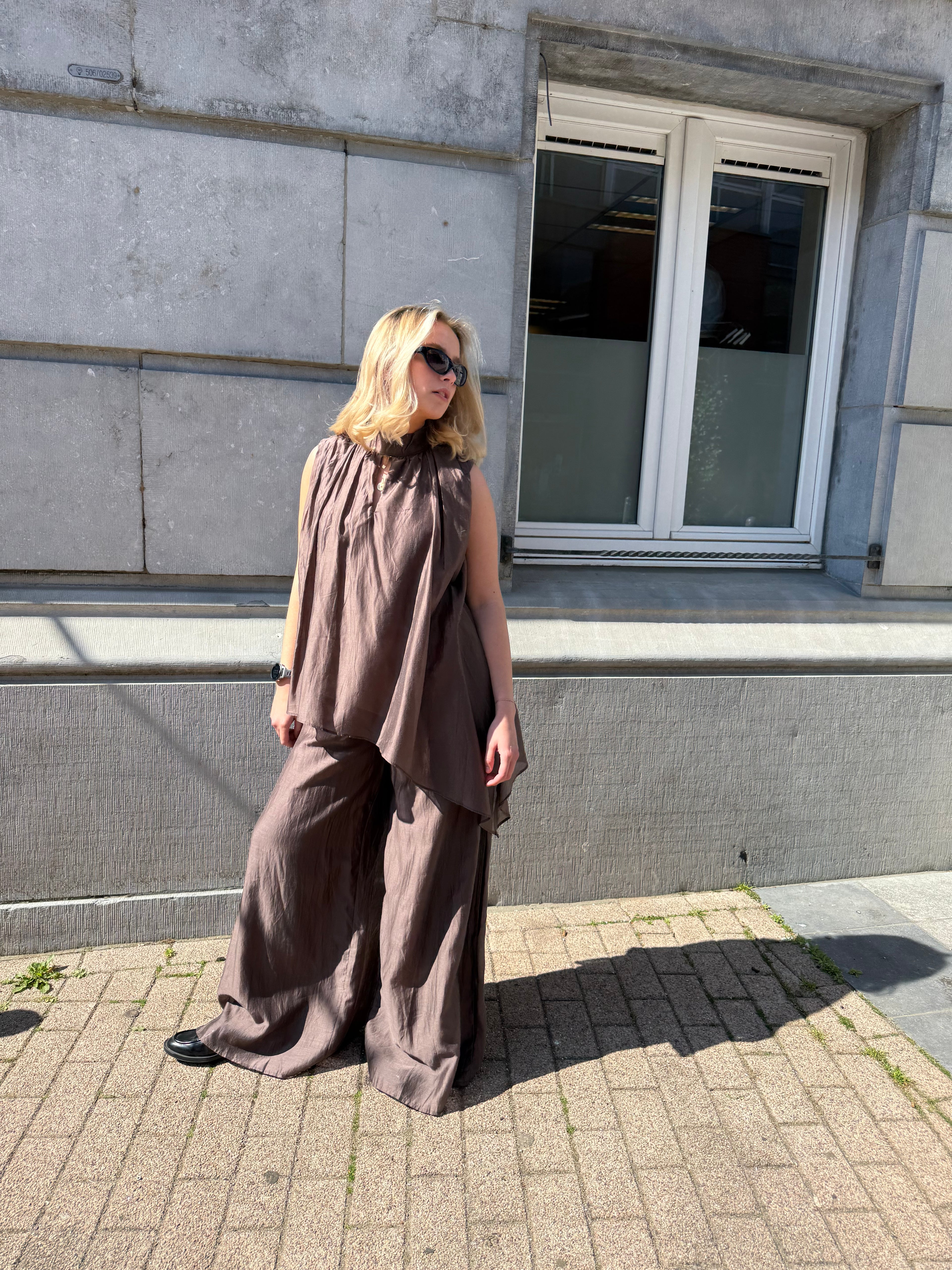 Ensemble Hera fluide top & pantalon - mode femme Kefi Concept Store