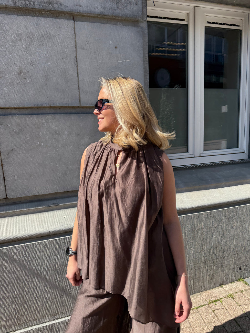 Ensemble Hera fluide top & pantalon - mode femme Kefi Concept Store