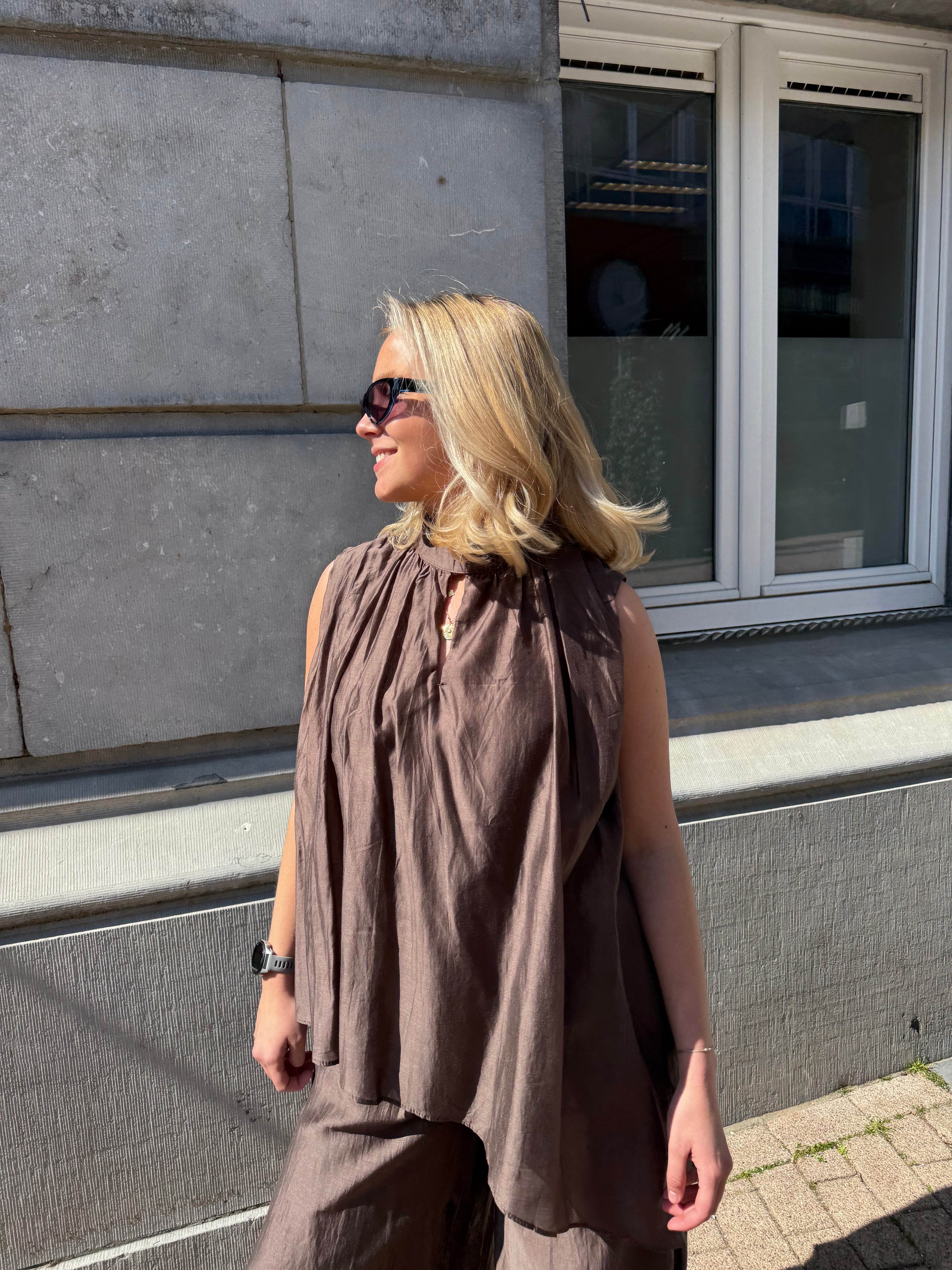 Ensemble Hera fluide top & pantalon - mode femme Kefi Concept Store