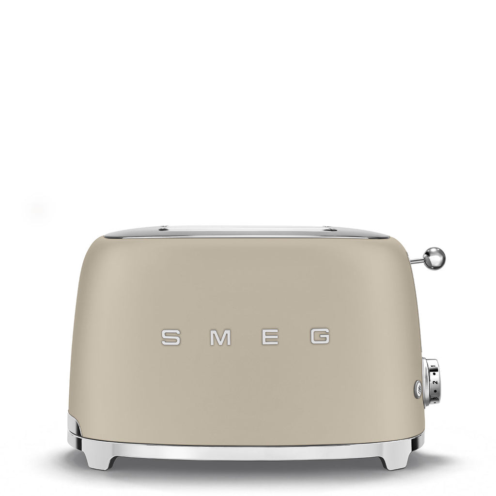 Toaster 2 tranches Annees 50 smeg I mat I beige lin