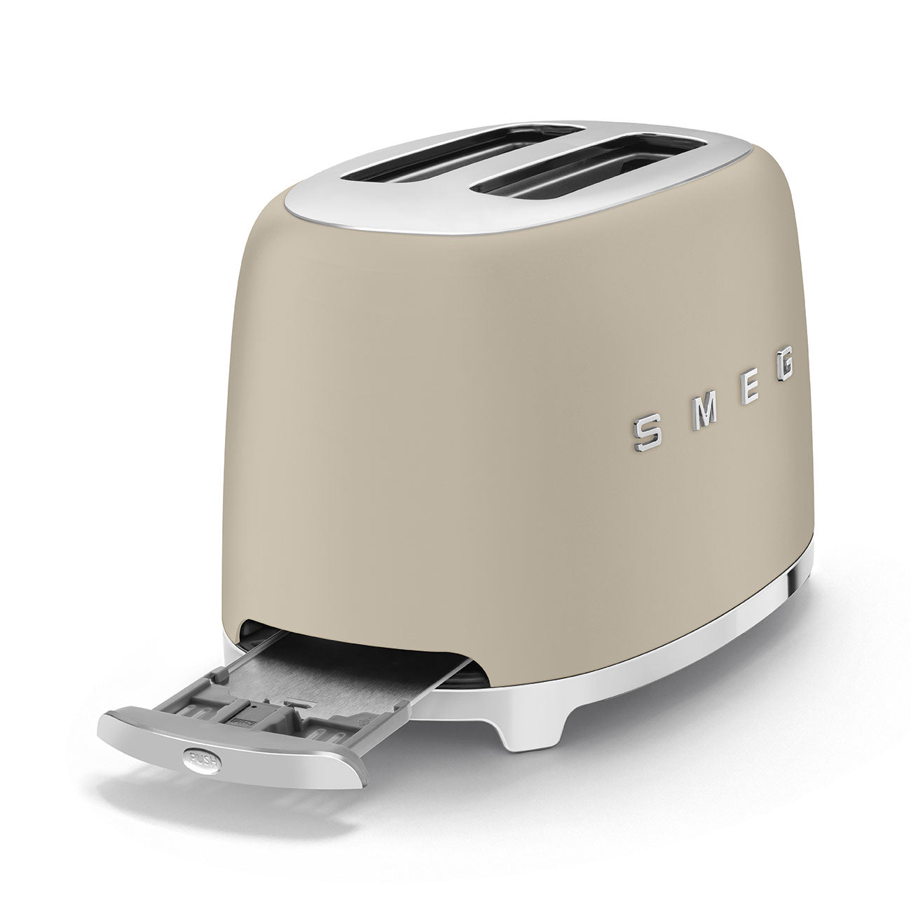 Toaster 2 tranches Annees 50 smeg I mat I beige lin