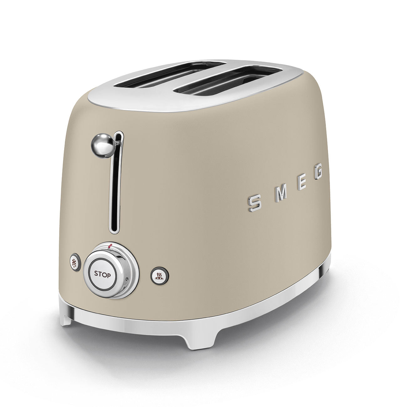 Toaster 2 tranches Annees 50 smeg I mat I beige lin