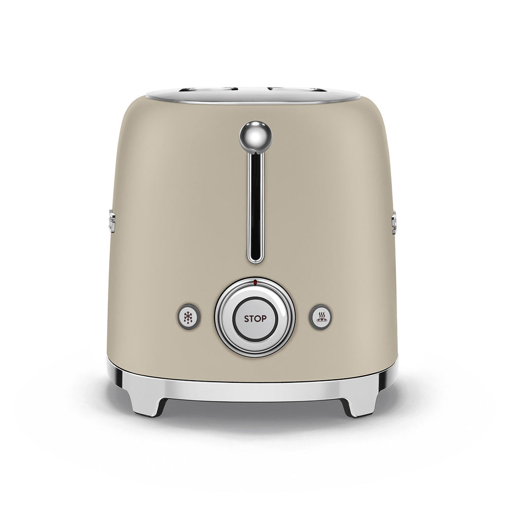 Toaster 2 tranches Annees 50 smeg I mat I beige lin