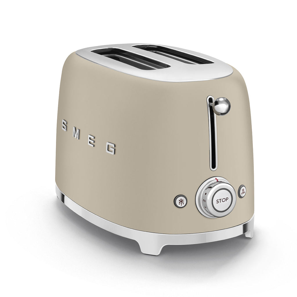 Toaster 2 tranches Annees 50 smeg I mat I beige lin