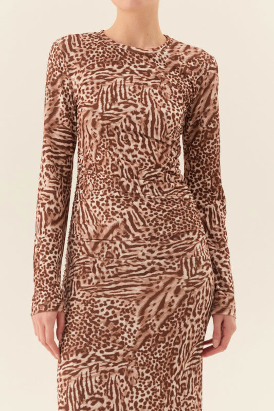 Robe Persée Léopard