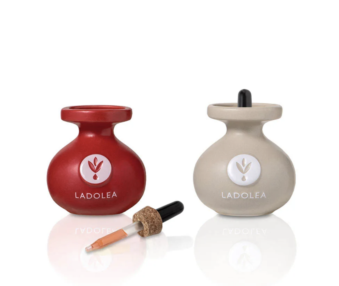 EVOO CHILI gray pot & GARLIC red pot - 2x80ml