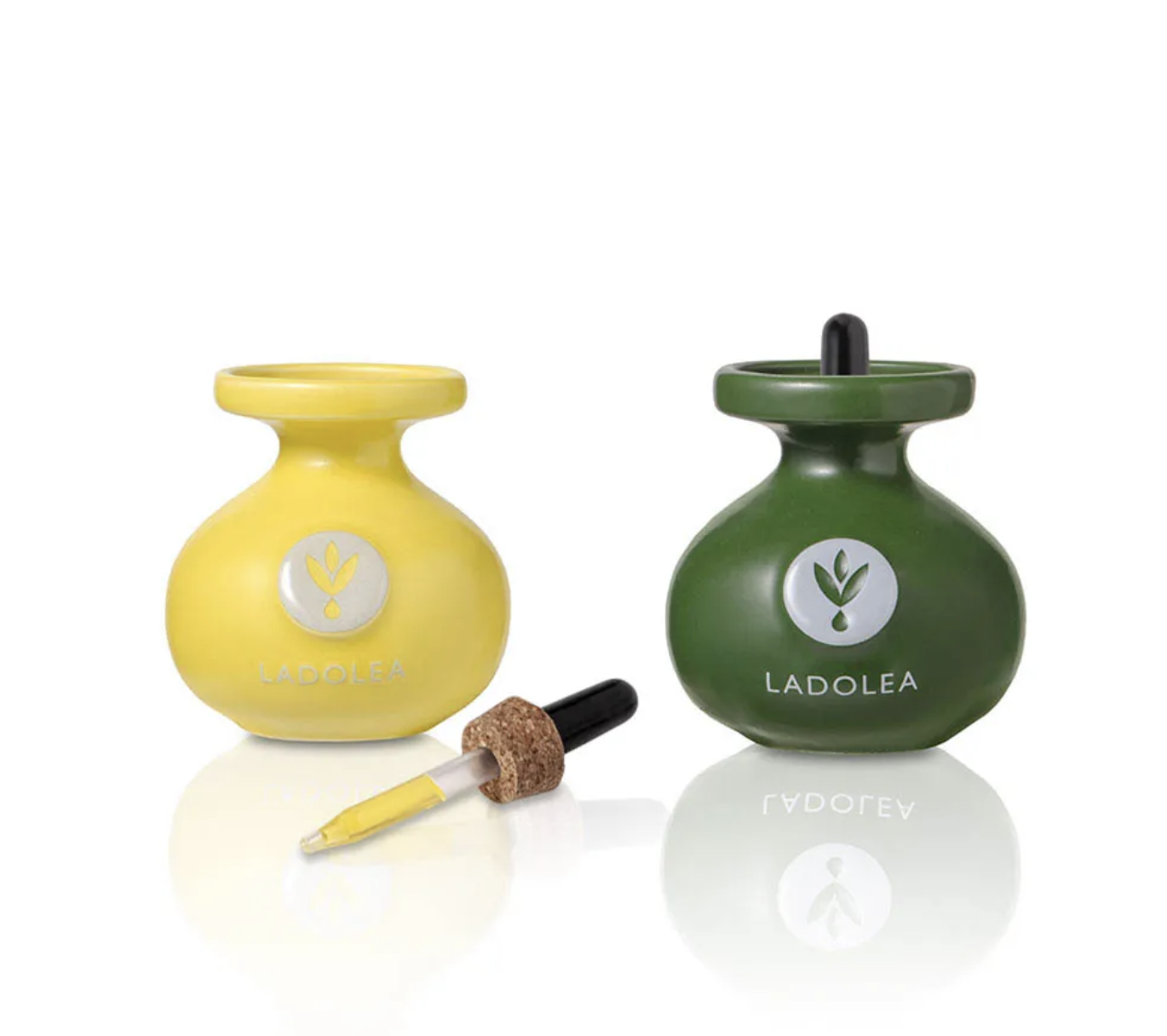 EVOO LEMON  yellow pot & OREGANO green pot 2x80ml