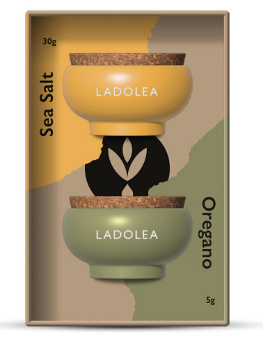 Fleur de sel  (30g) & Origan (5g)