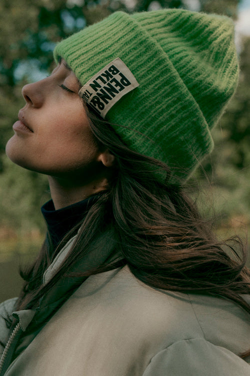 Beanie Vivid Green - Bonnet - accessoire tendance Kefi Concept Store