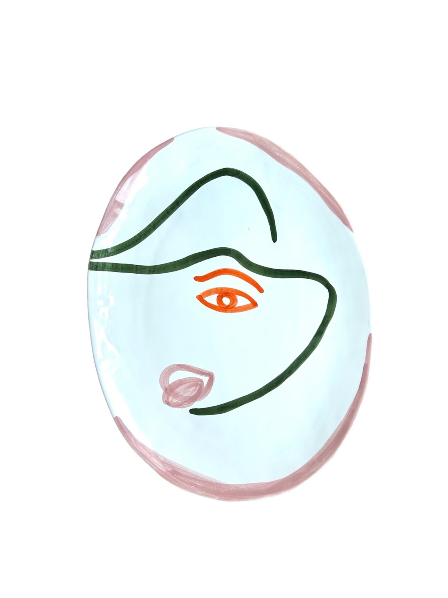 Edition Think Pink - platter face L 46,5 x W 35,5