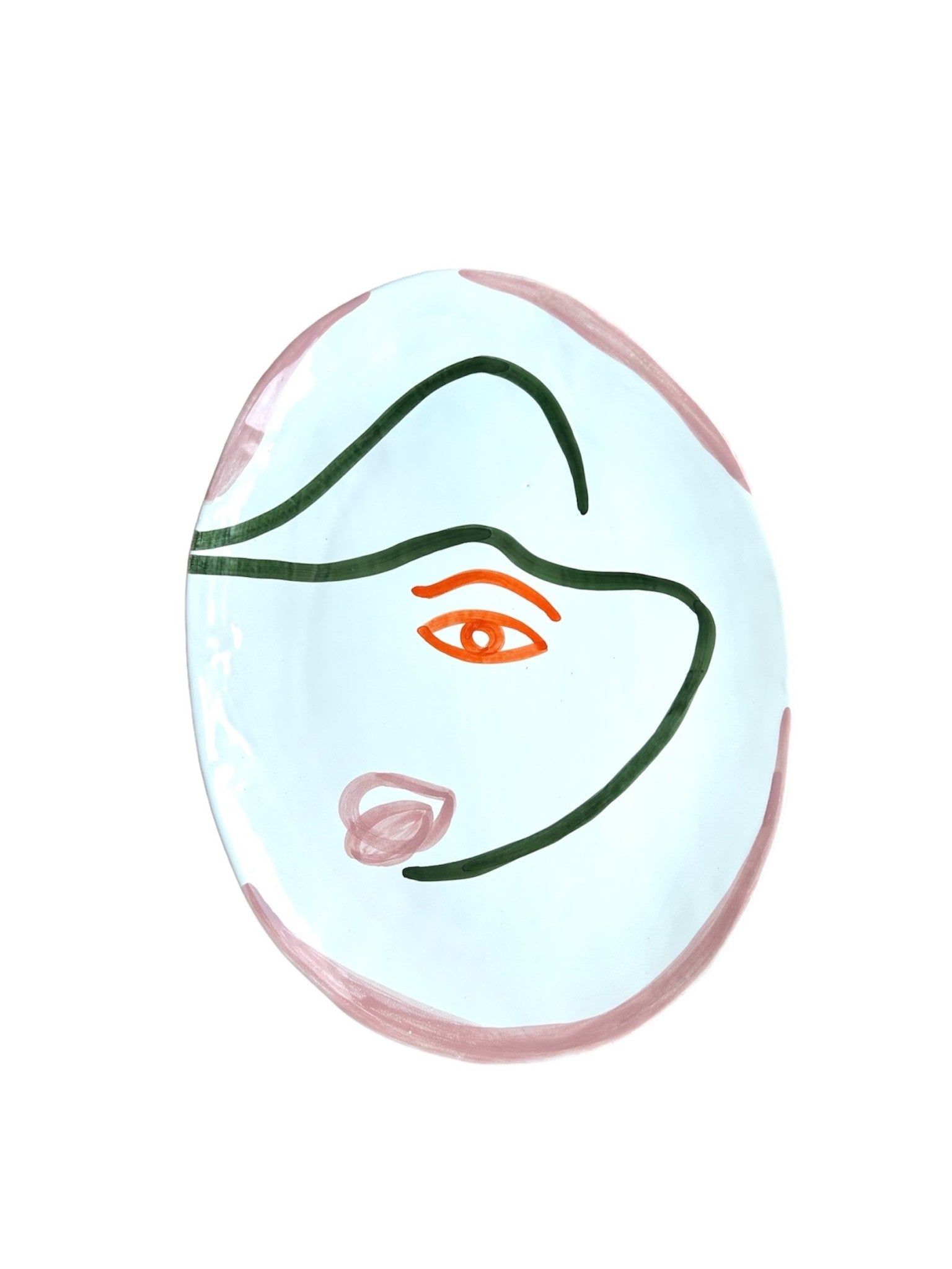 Edition Think Pink - platter face L 46,5 x W 35,5