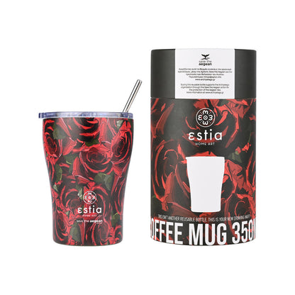 INSULATED COFFEE MUG SAVE THE AEGEAN 350ml TWILIGHT ROSE SKU: 01-22983