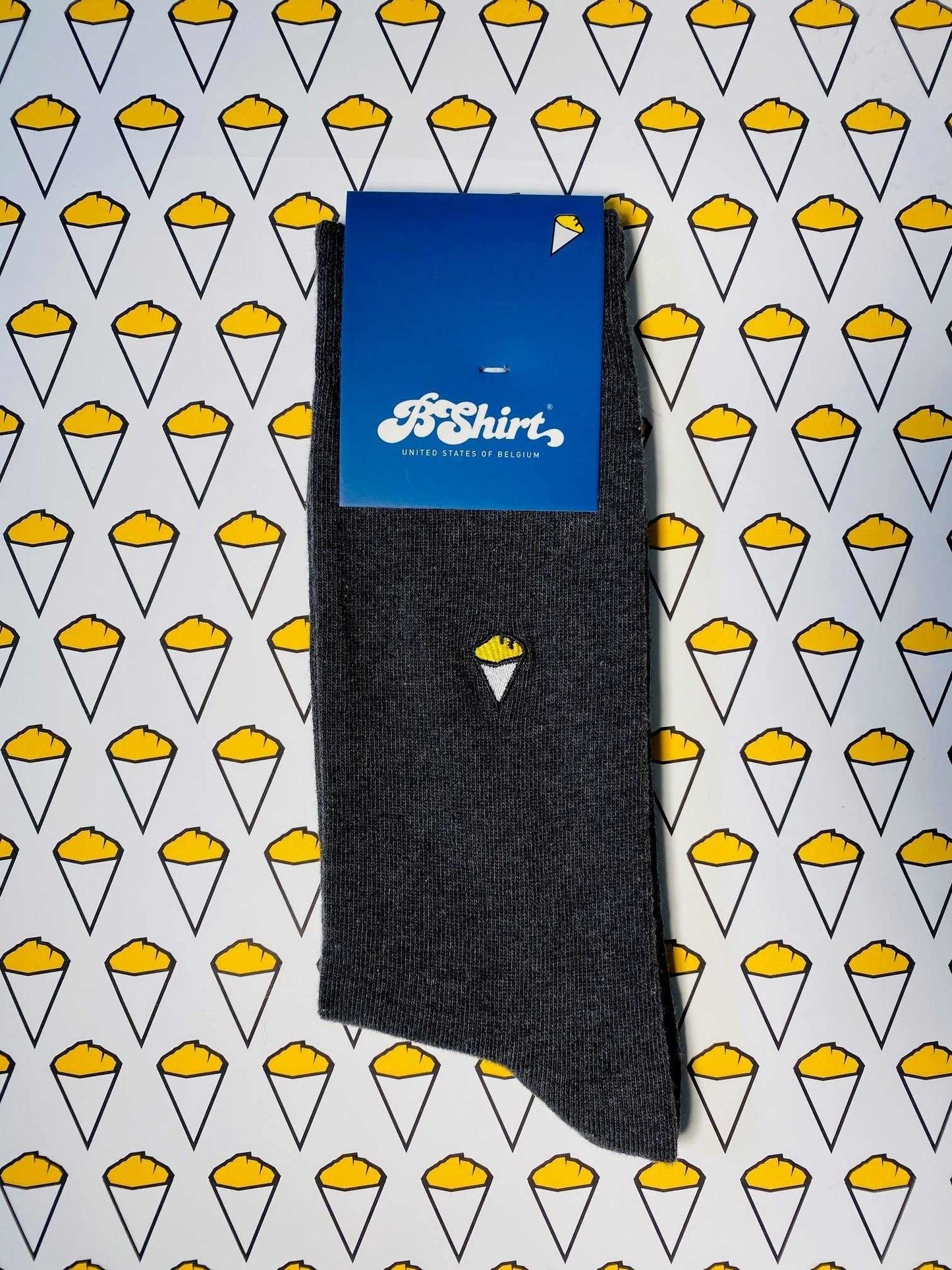 CHAUSSETTES CLASSIQUES TU -GRIS FONCÉ