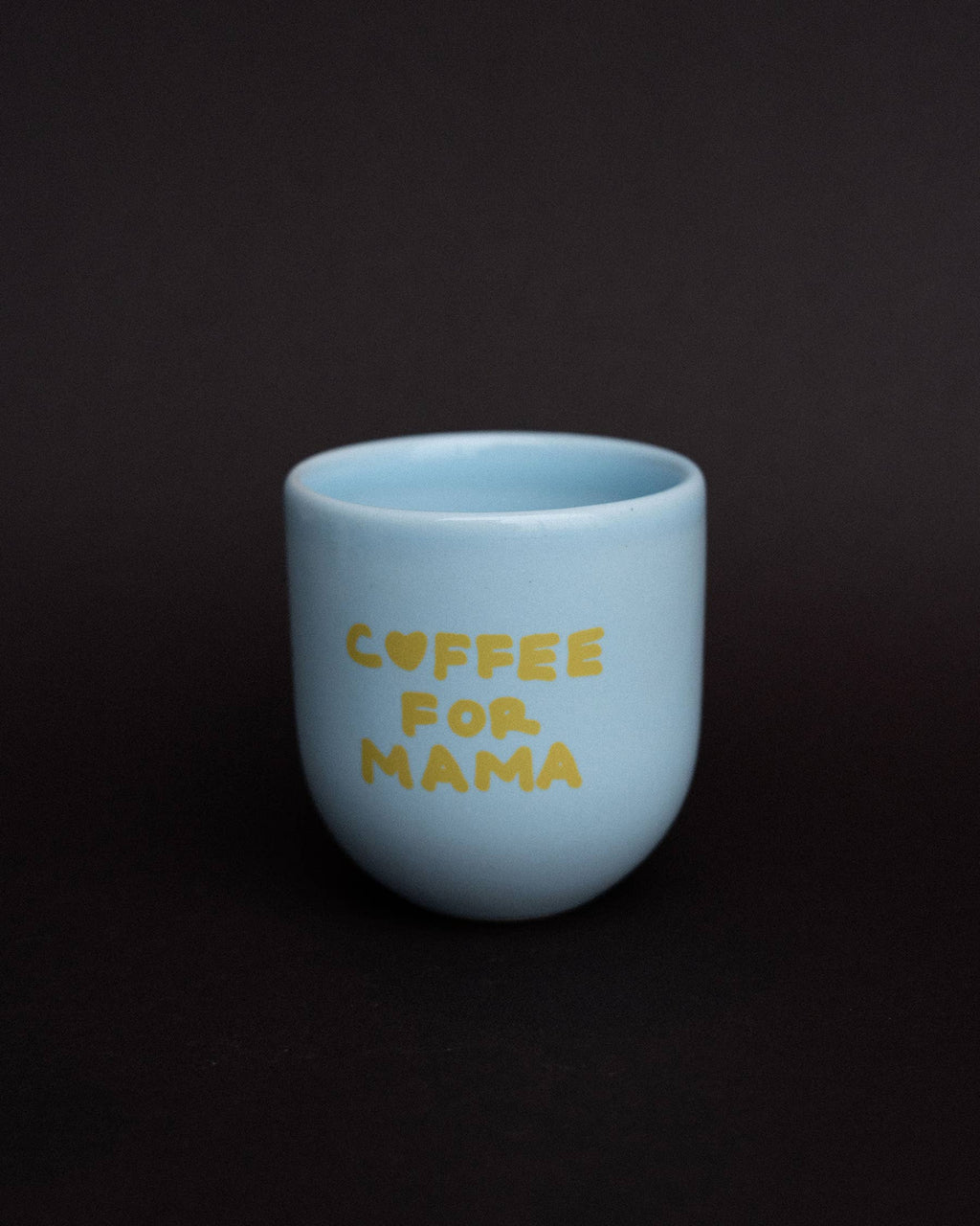 Tasse Sisi, Café pour maman, bleu - art de la table Kefi Concept Store