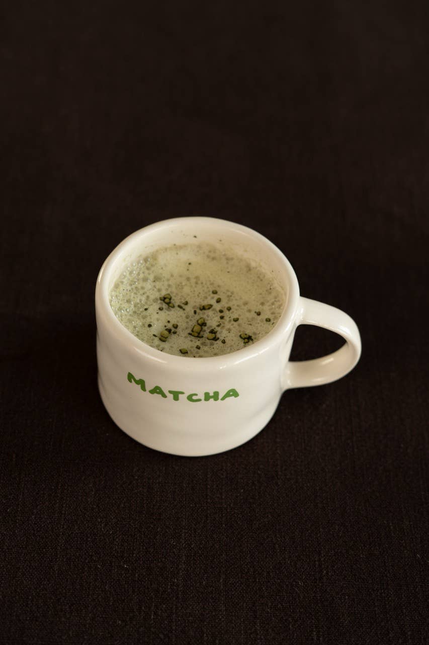 Tasse Sisi Matcha blanche de 2,5 dl - art de la table Kefi Concept Store