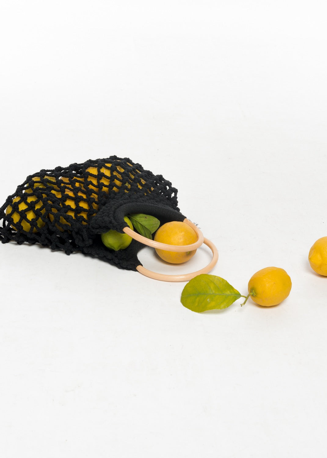 Sac à main coton noir - Bolso