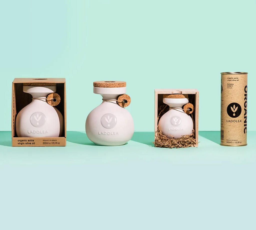 ORGANIC EVOO PATRINIA 600ml white pot