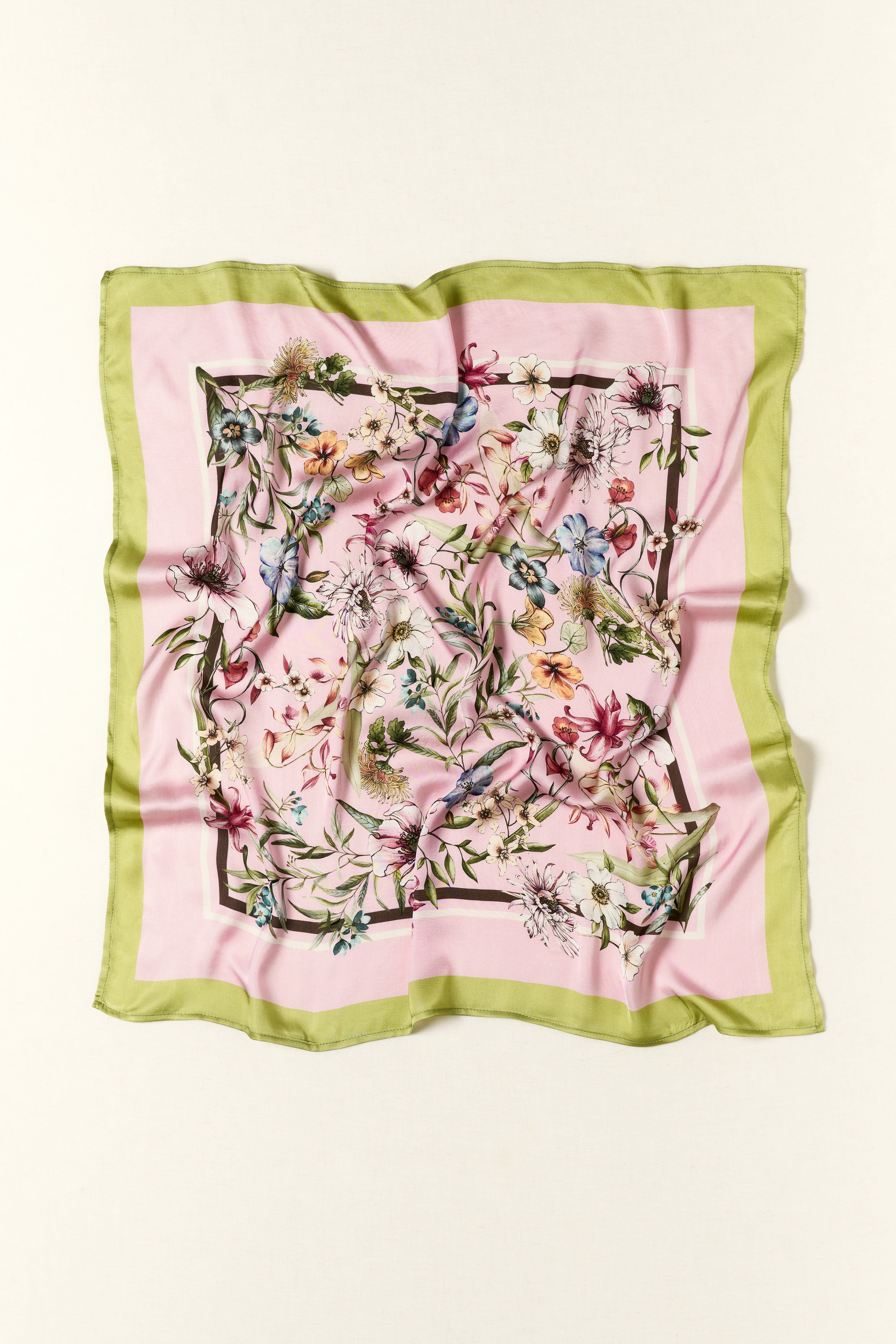 FOULARD FLEURI - mode femme Kefi Concept Store