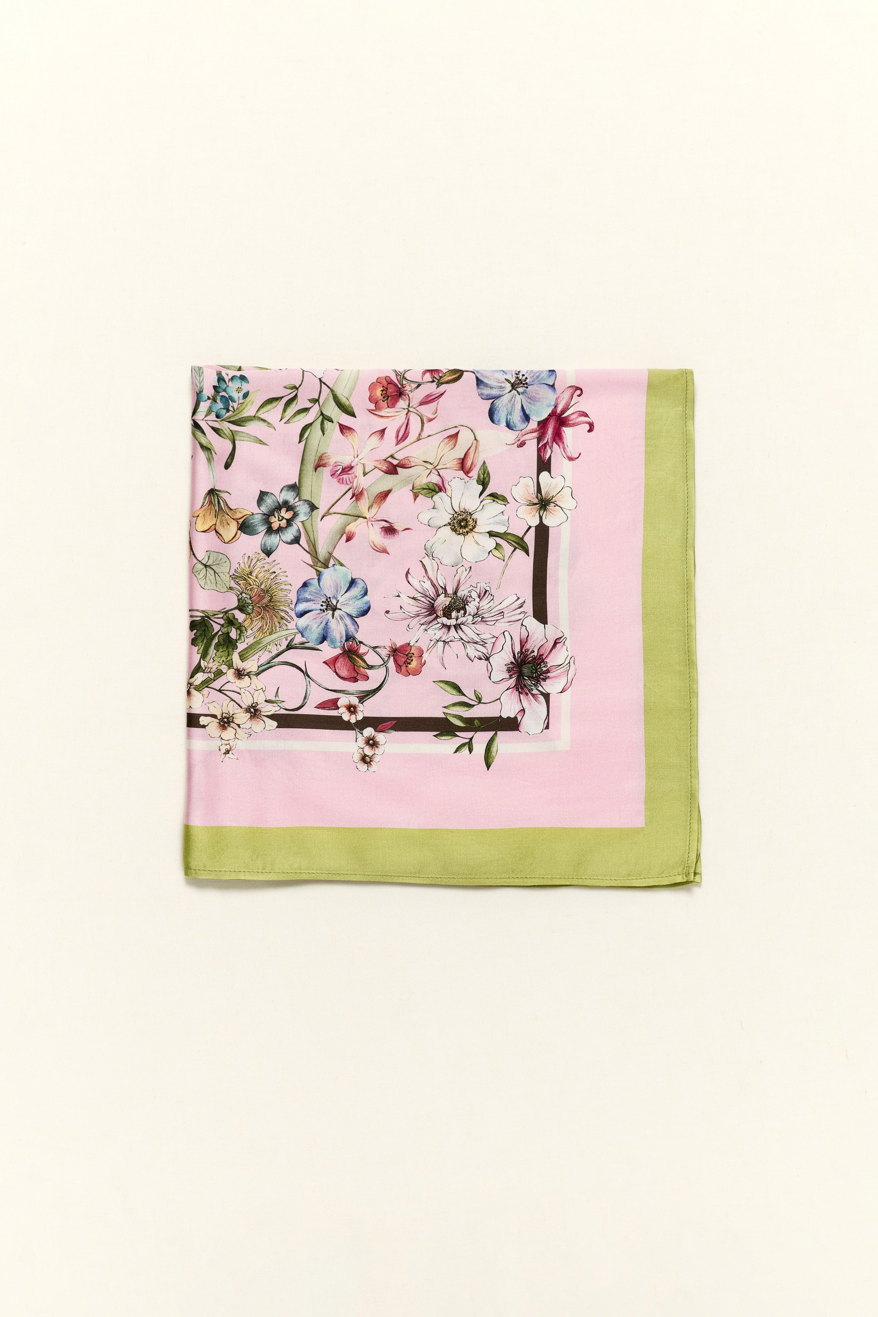 FOULARD FLEURI - mode femme Kefi Concept Store