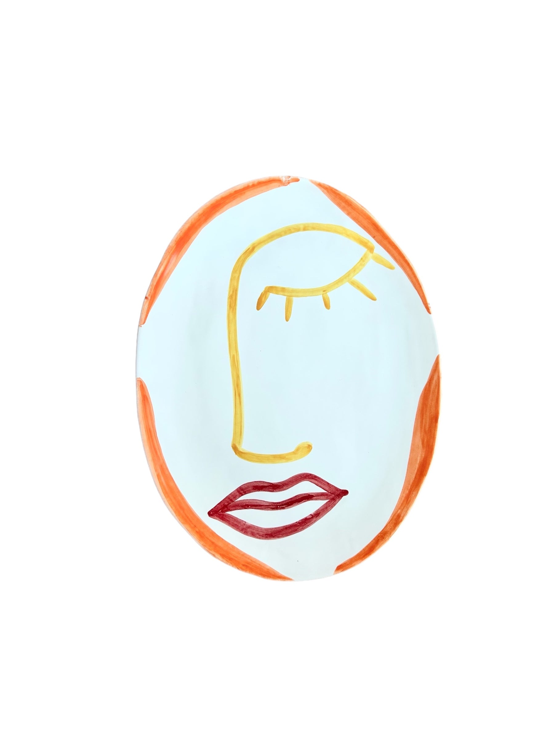 Edition Think Pink - platter eye - L 46,5 x W 35,5 - art de la table Kefi Concept Store