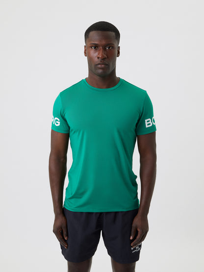 Borg T-Shirt Verdant Green
