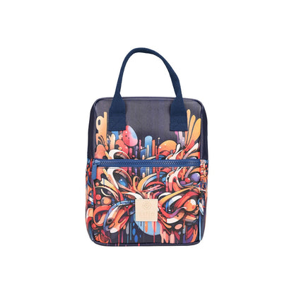 LUNCH BAG SAVE THE AEGEAN INSULATED 7lt VIBRANT VORTEX 22419