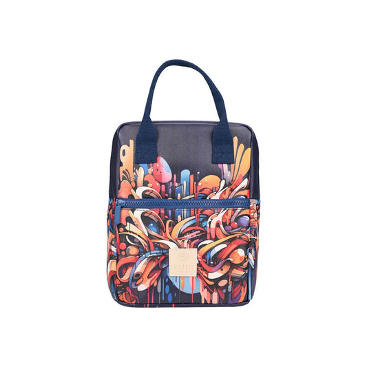 LUNCH BAG SAVE THE AEGEAN INSULATED 7lt VIBRANT VORTEX 22419