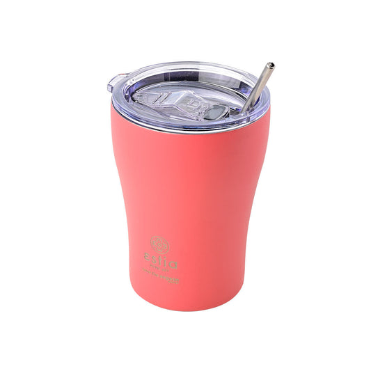 INSULATED COFFEE MUG SAVE THE AEGEAN 350ml FUSION CORAL SKU: 01-12199