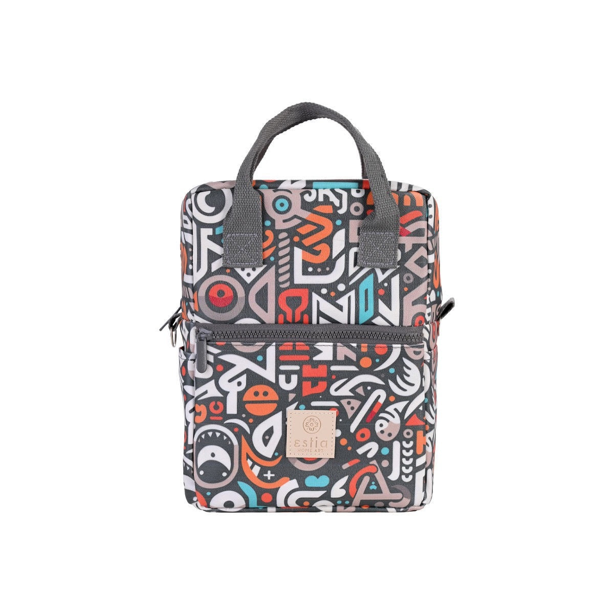 LUNCH BAG SAVE THE AEGEAN INSULATED 7lt GEOVIVID 22426 - art de la table Kefi Concept Store