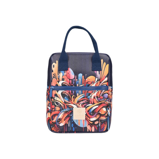 LUNCH BAG SAVE THE AEGEAN INSULATED 7lt VIBRANT VORTEX 22419