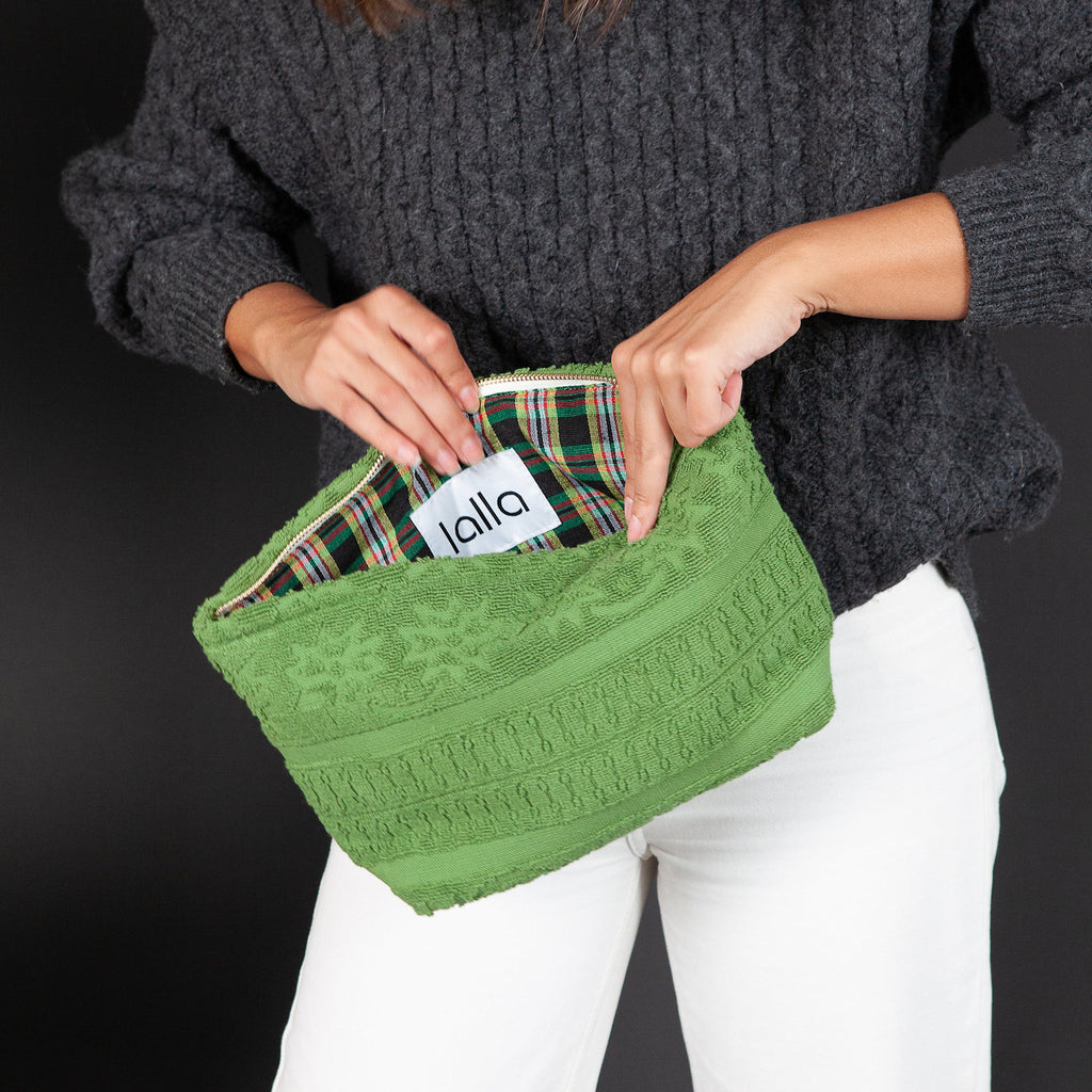 Walakin éponge clutch cactus - accessoire tendance Kefi Concept Store