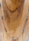 Collier Joah argent 90cm - bijou femme Kefi Concept Store