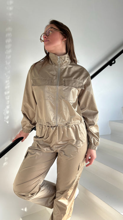 Ensemble parachute kaki