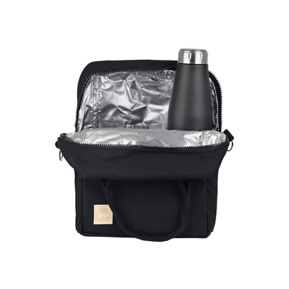 LUNCH BAG SAVE THE AEGEAN INSULATED 7lt MIDNIGHT BLACK 16982