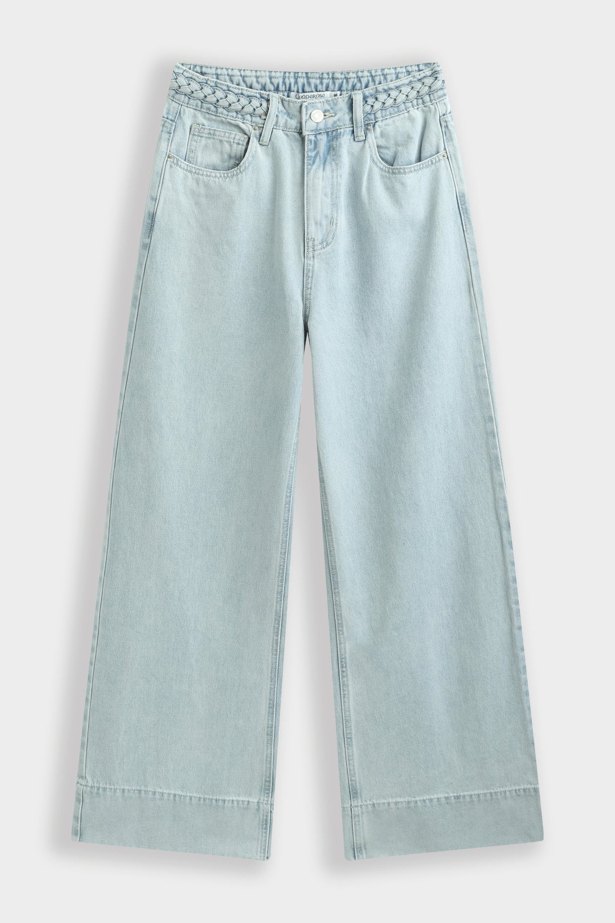 NINA - Jean wide leg tressé - mode femme Kefi Concept Store
