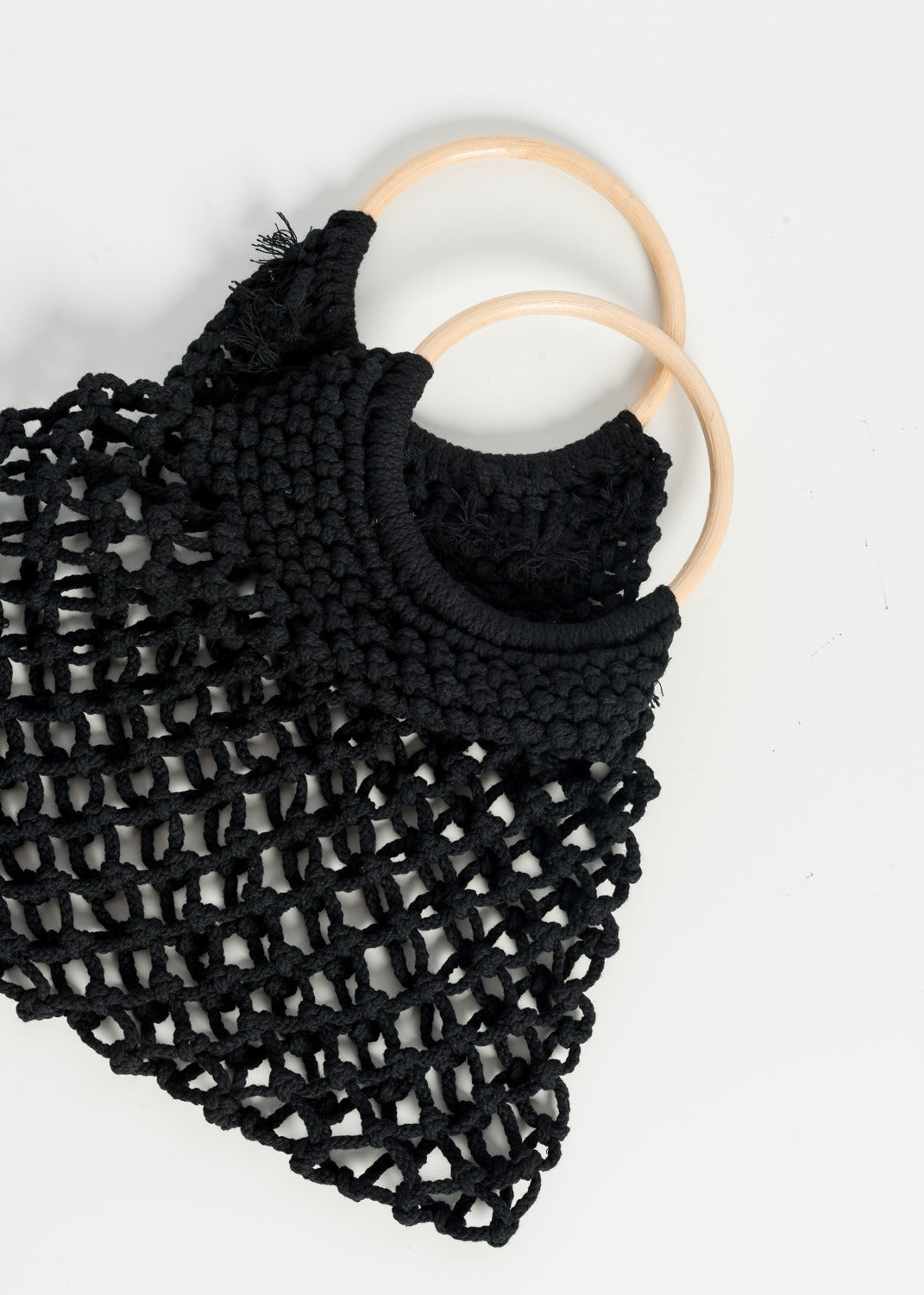 Sac à main coton noir - Bolso