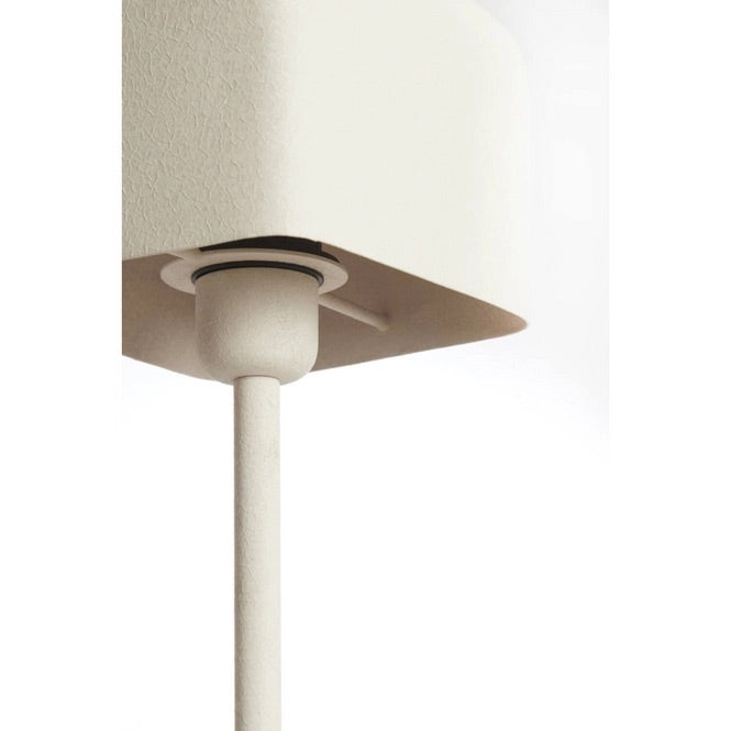 Lampe de table Elenie crème mat 15 x 15 x 46 cm