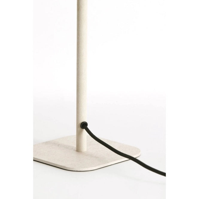 Lampe de table Elenie crème mat 15 x 15 x 46 cm