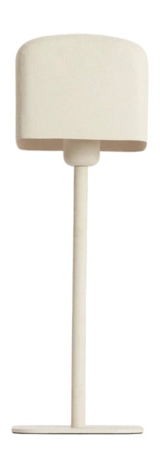 Lampe de table Elenie crème mat 15 x 15 x 46 cm