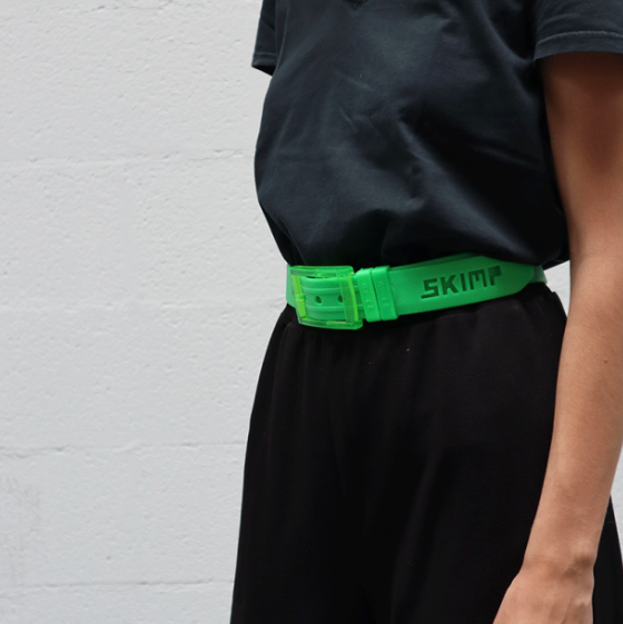 SKIMP - Ceinture Unisexe Originale  Green Fluo