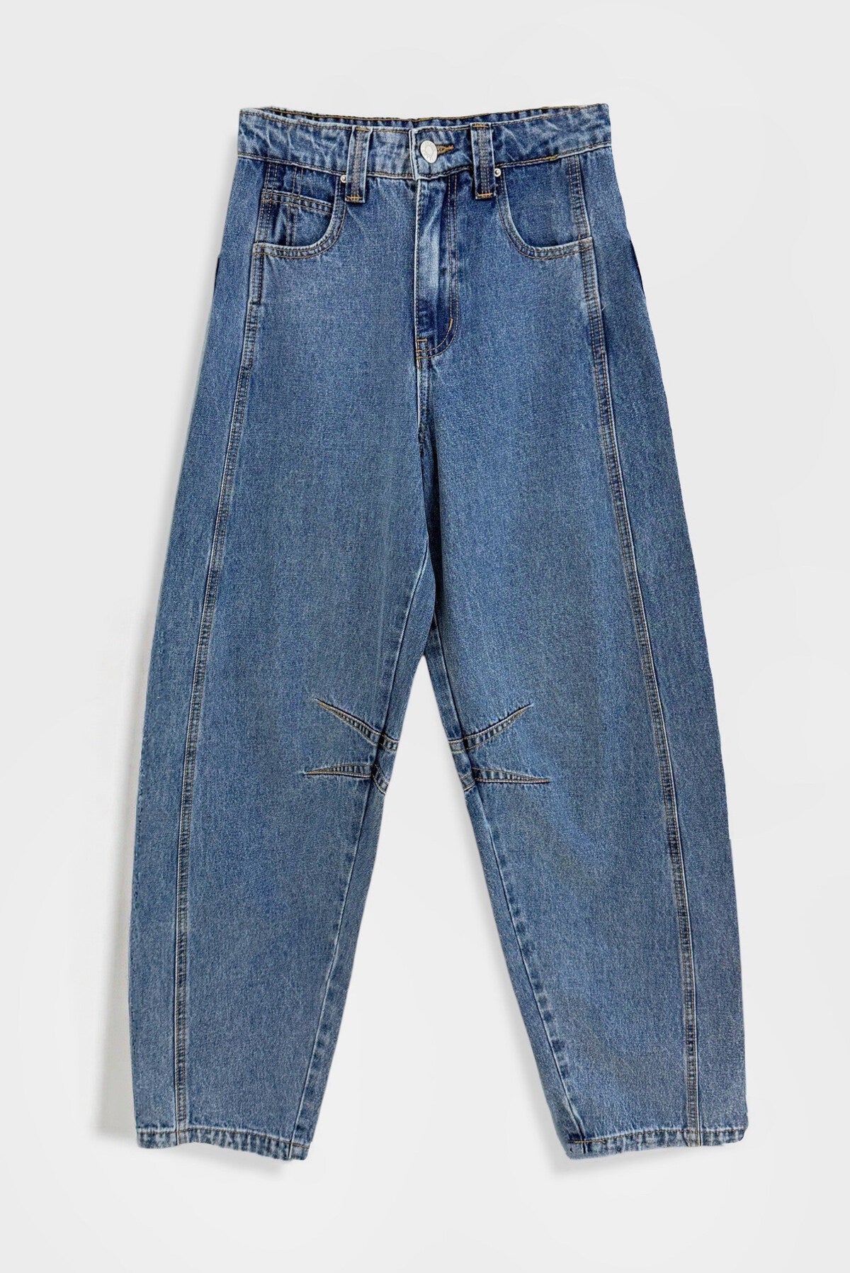 GINA - Jean carrot fit structuré - mode femme Kefi Concept Store