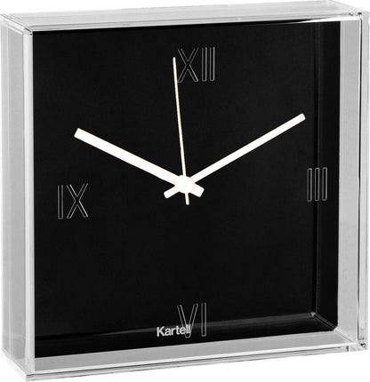 HORLOGE  KARTELL TIC-TAC NOIR (PHILIPPE STARCK)