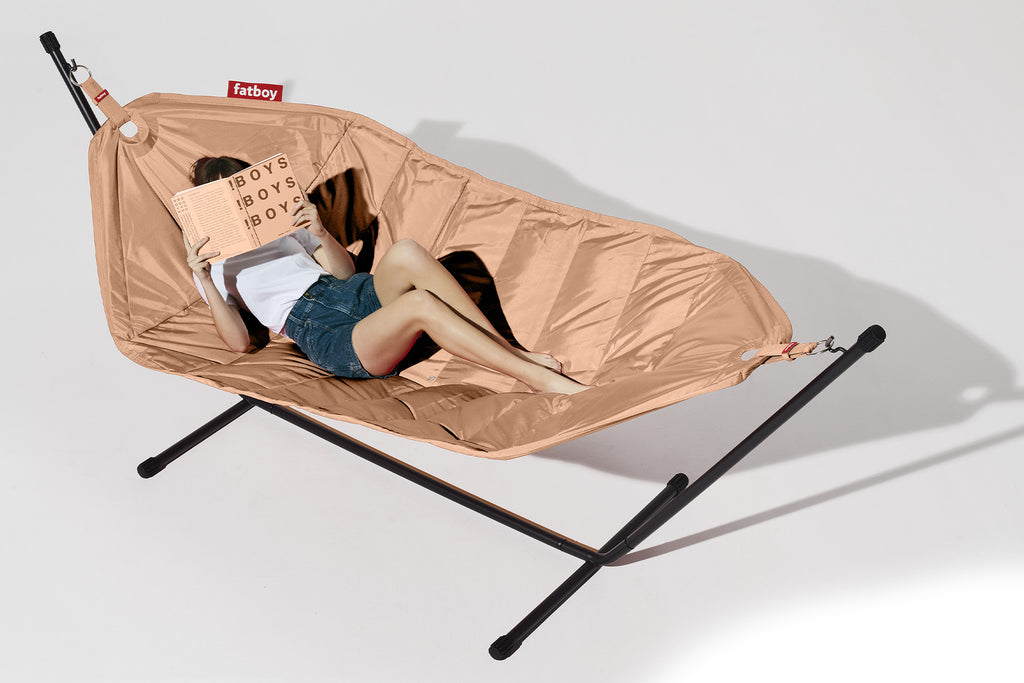 Fatboy© headdemock sesame incl.rack black & pillow - sélection lifestyle Kefi Concept Store