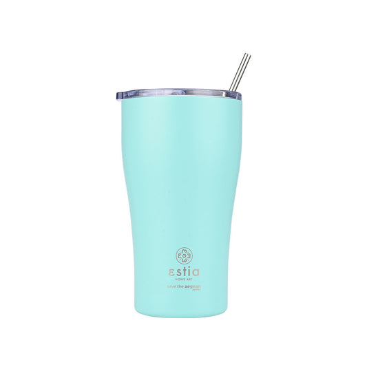 INSULATED COFFEE MUG SAVE THE AEGEAN 500ml BERMUDA GREEN SKU: 01-23171